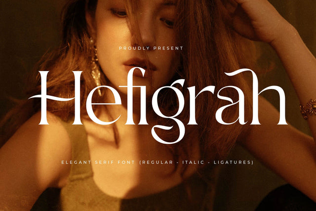 Hefigrah Typeface Font Storytype Studio 
