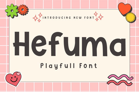 Hefuma Font Font twinletter 
