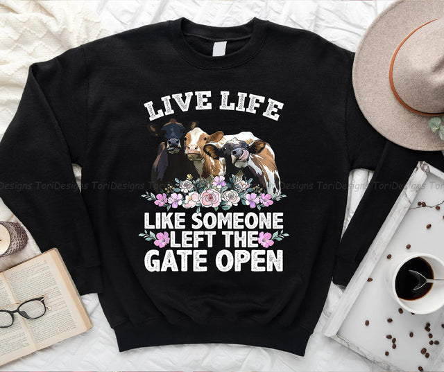 Heifer Cow Sublimation Design Sublimation ToriDesigns 