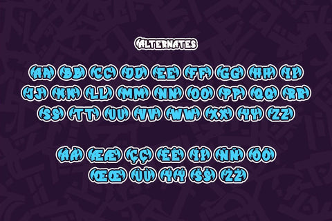 Hekba Font twinletter 