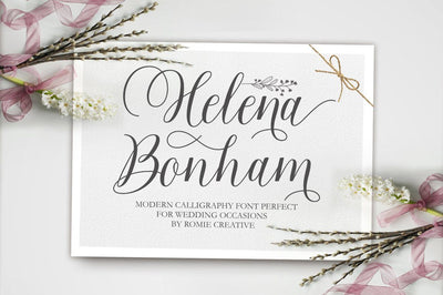 Helena Bonham Font RomieStudio 