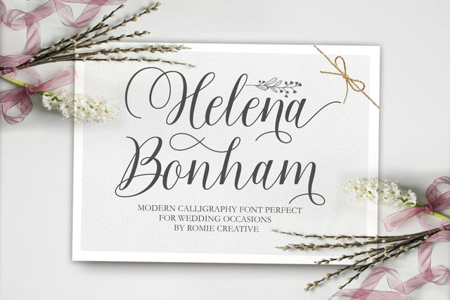 Helena Bonham Font RomieStudio 