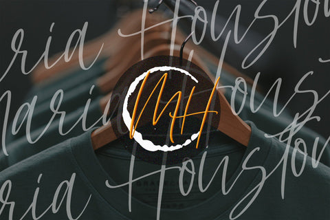 Hellena - Handwritten Script Font Font Dm Letter Studio 