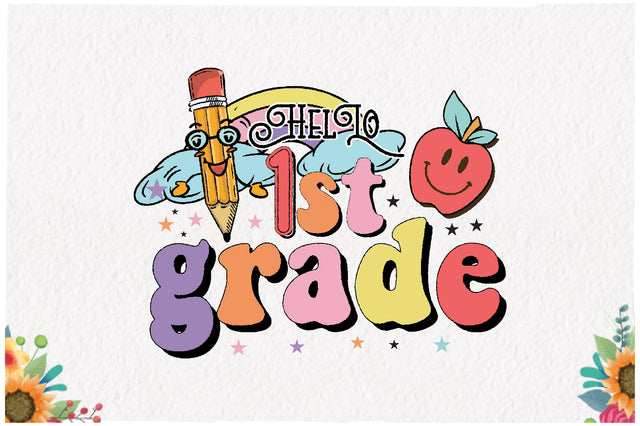 Hello 1st Grade , School Sublimation Sublimation Jagonath Roy 