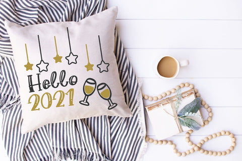 Hello 2021 - SVG, PNG, DXF, EPS SVG Elsie Loves Design 