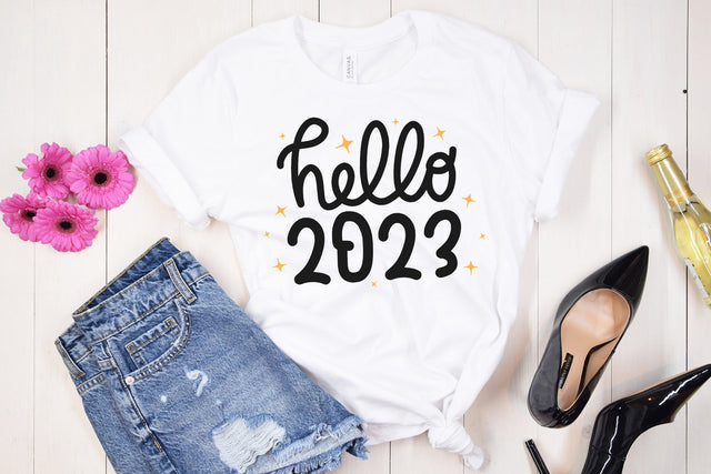 Hello 2023 | New Year SVG Cut File SVG dapiyupi store 