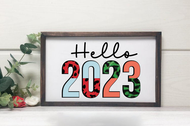 Hello 2023 sublimation Sublimation SVGista 