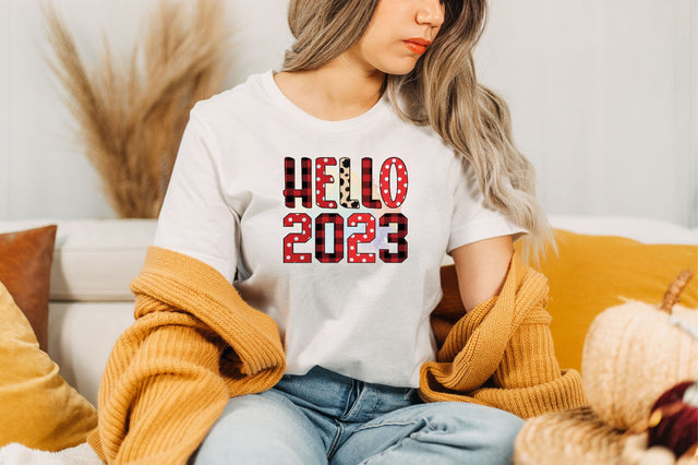 Hello 2023 Sublimation Sublimation SVGista 