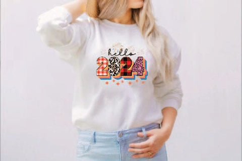 Hello 2023 Sublimation SVGArt 