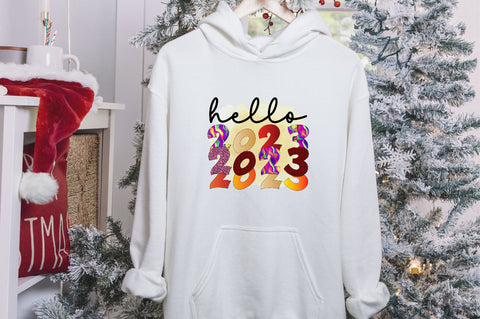 Hello 2023 Sublimation SVGArt 