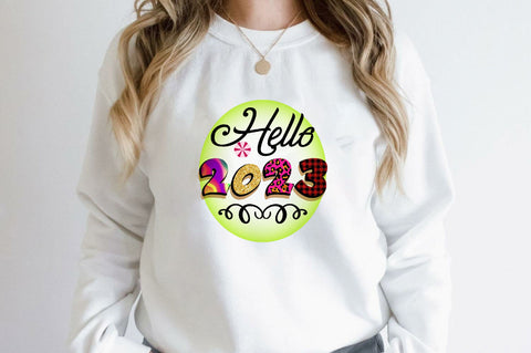 Hello 2023 Sublimation SVGArt 