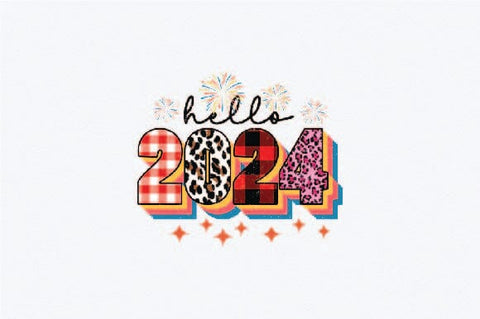 Hello 2023 Sublimation SVGArt 