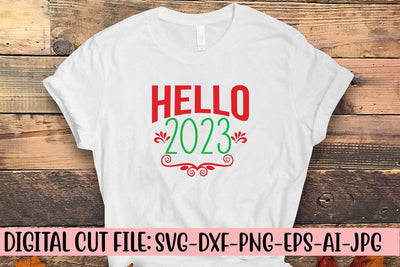 Hello 2023 SVG Cut File SVG Syaman 