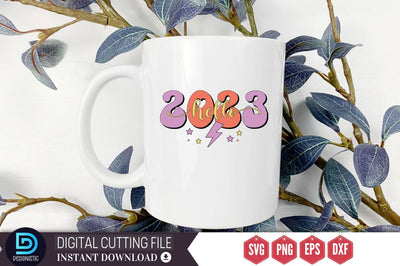 hello 2023 SVG SVG DESIGNISTIC 
