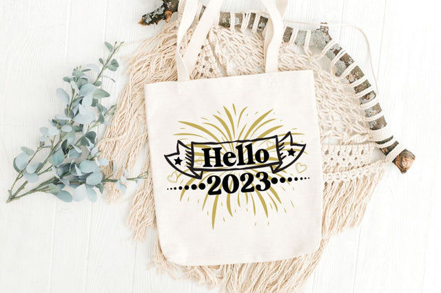 Hello 2023 SVG SVG DESIGNISTIC 