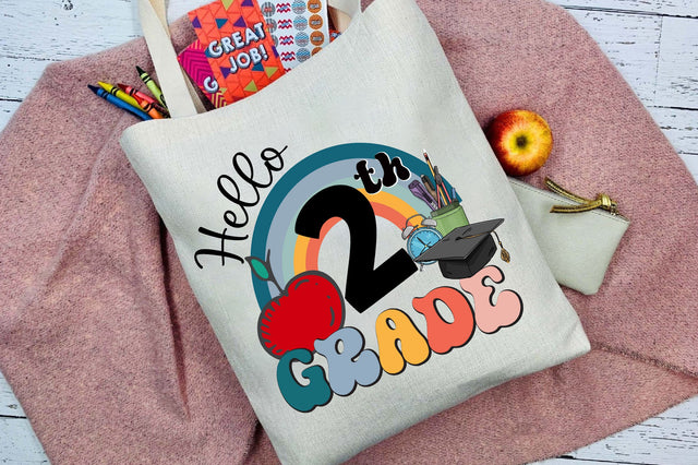 Hello 2nd Grade, Second Grade SVG Files SVG Rupkotha 