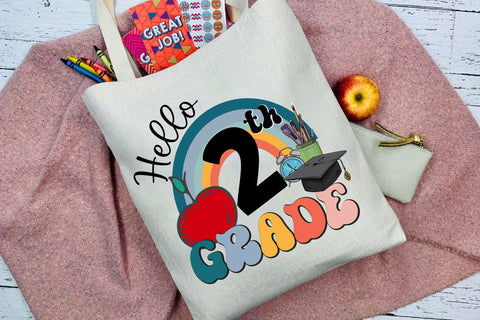 Hello 2nd Grade, Second Grade SVG Files SVG Rupkotha 