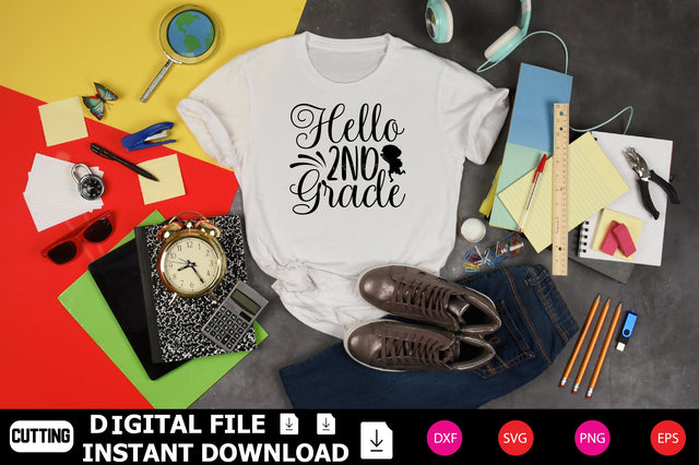Hello 2nd Grade SVG Shahin alam 