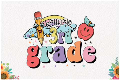 Hello 3rd Grade, School Sublimation Sublimation Jagonath Roy 