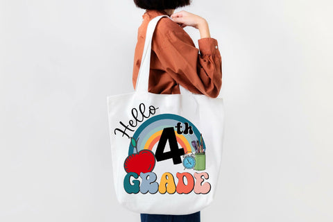 Hello 4th Grade, Fourth Grade SVG Files SVG Rupkotha 