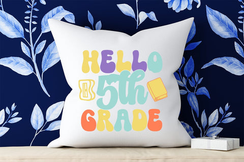 Hello 5th Grade Retro SVG SVG Rafiqul20606 