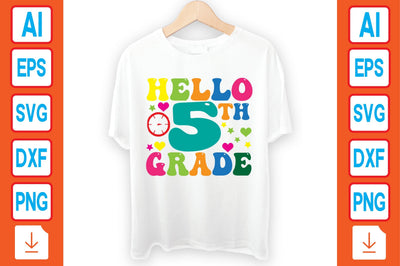 Hello 5th Grade SVG Craftlabsvg24 