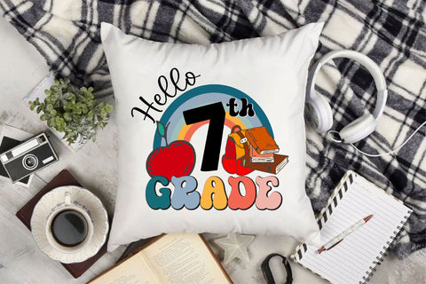 Hello 7th Grade, Seventh Grade SVG Files SVG Rupkotha 