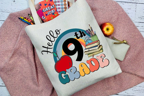 Hello 9th Grade,Ninth Grade SVG Files SVG Rupkotha 