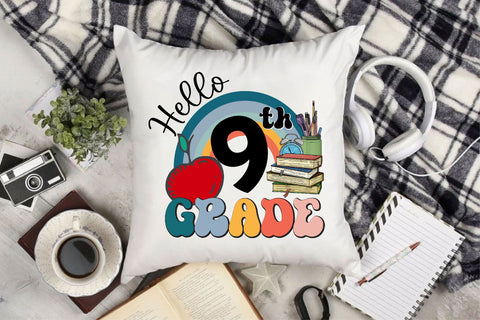 Hello 9th Grade,Ninth Grade SVG Files SVG Rupkotha 