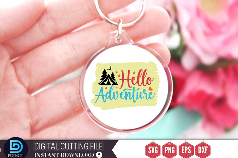 Hello adventure SVG SVG DESIGNISTIC 