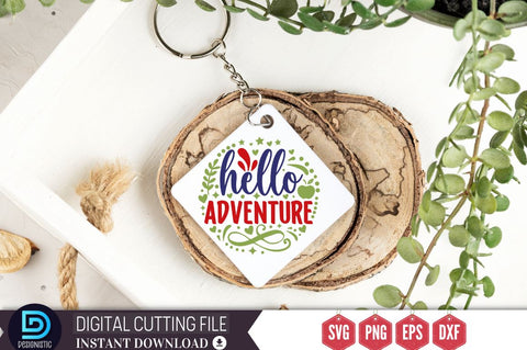 Hello adventure SVG SVG DESIGNISTIC 