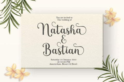 Hello Angelia Font Manjali_Studio 