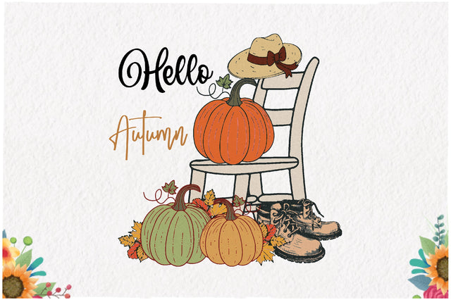 Hello Autumn Sublimation Sublimation Jagonath Roy 