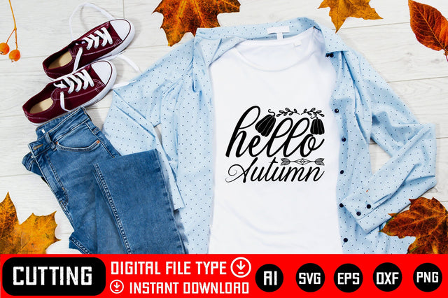 Hello Autumn SVG CraftlabSvg29 