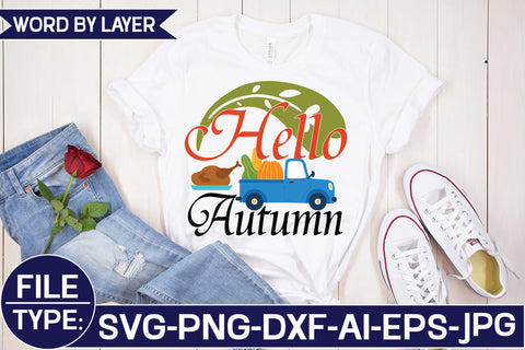 Hello Autumn SVG Cut File SVG Studio Innate 