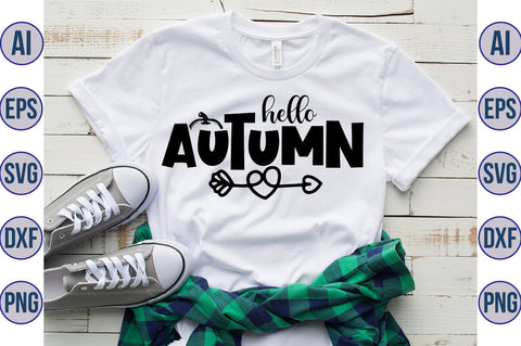 Hello Autumn svg SVG orpitasn 