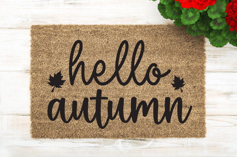 Hello autumn SVG SVG Regulrcrative 