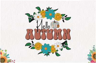 Hello Autumn Wreath Sublimation Sublimation Jagonath Roy 