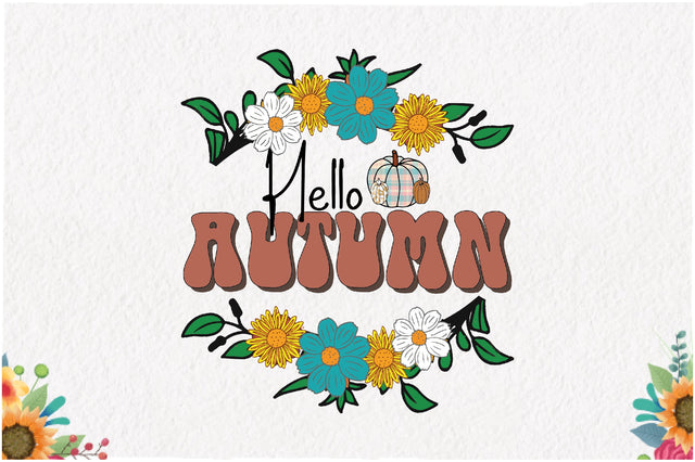 Hello Autumn Wreath Sublimation Sublimation Jagonath Roy 