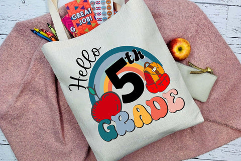 Hello Back to School SVG Cricut Files SVG Rupkotha 