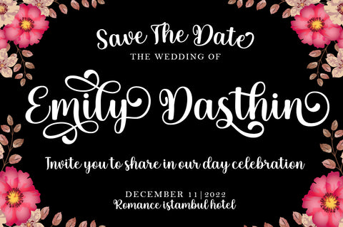 Hello Bakista Script Font muhammadzeky 