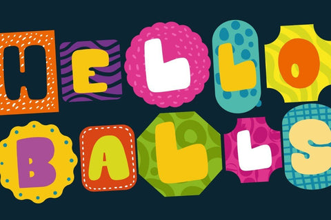 Hello Balls – Bold Font Font Good Java 