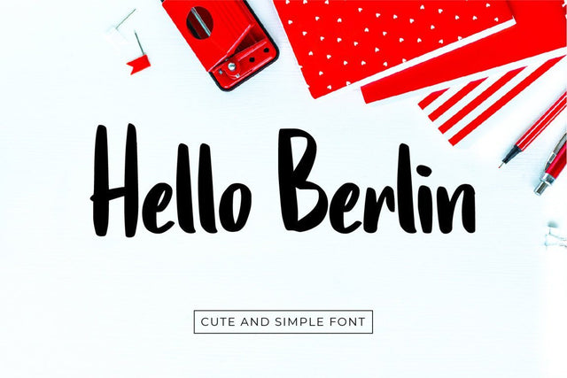 Hello Berlin Font Vultype Co 