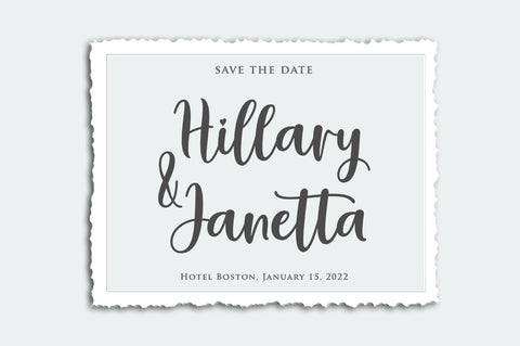 Hello Bluebird | Font Duo Font Rastype 