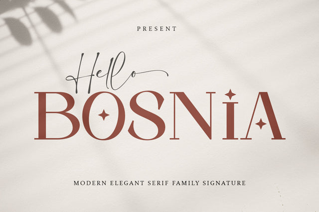 Hello Bonia Font gatype 