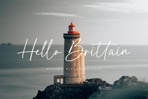 Hello Brittain Font Typobia 
