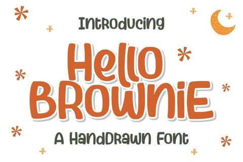 Hello Brownie Font Good Java 