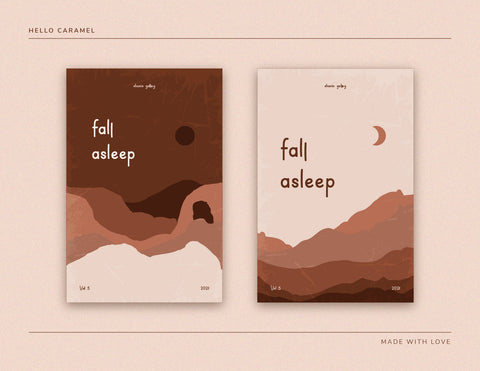 Hello Caramel Monoline Handwriting Font inferno.studio3 