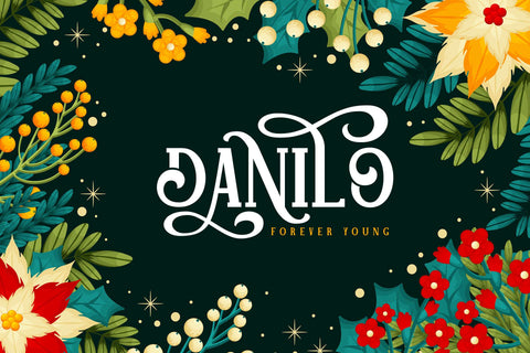 Hello Christmas Font love script 