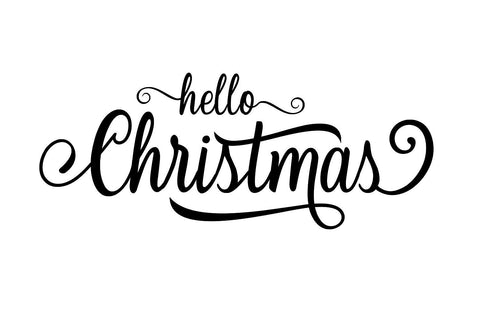 Hello Christmas SVG Kasih Ibu 